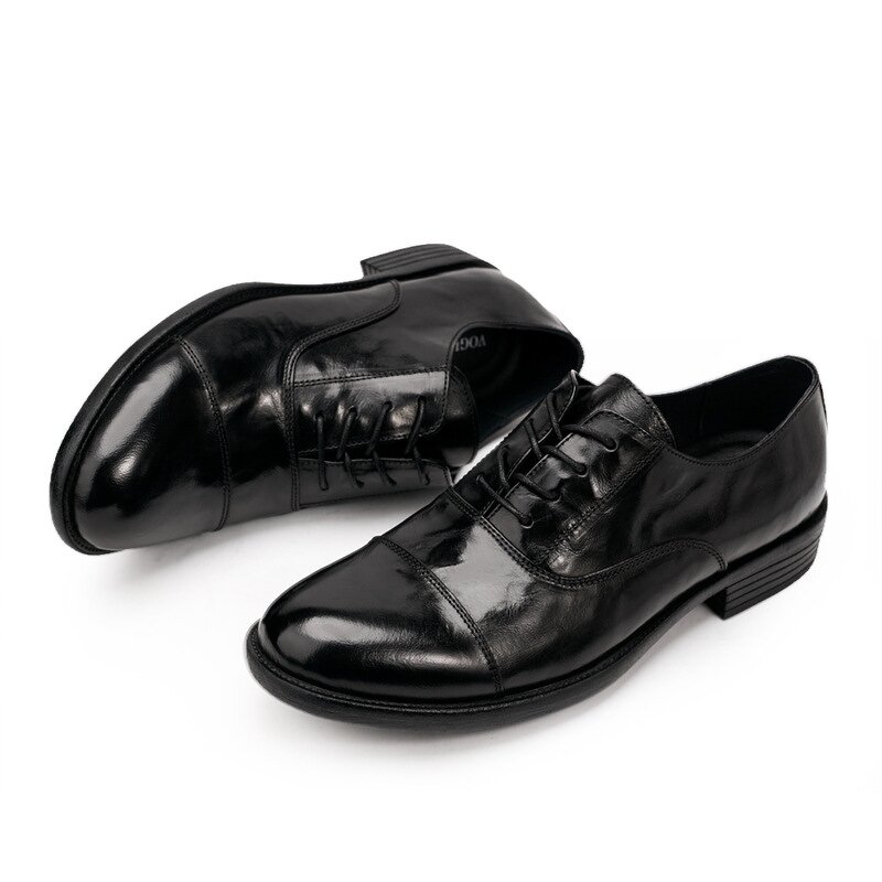 Derby Shoes Manufacturer - OEM/ODM Men's Genuine Cowhide Leather Slip-On