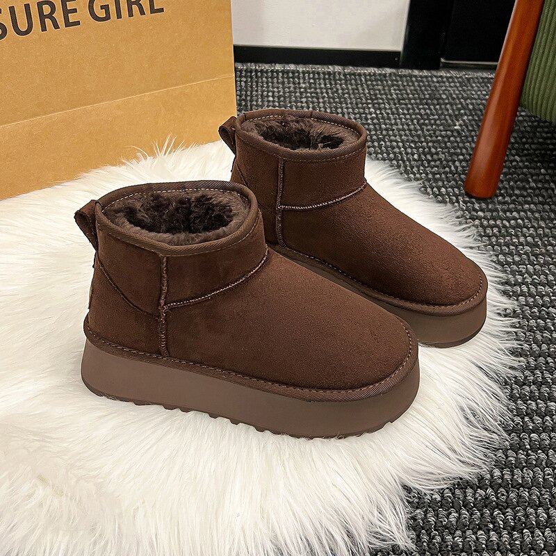 Women's Snow Boots Manufacturer - OEM Custom Winter Warm Plush Thick Sole