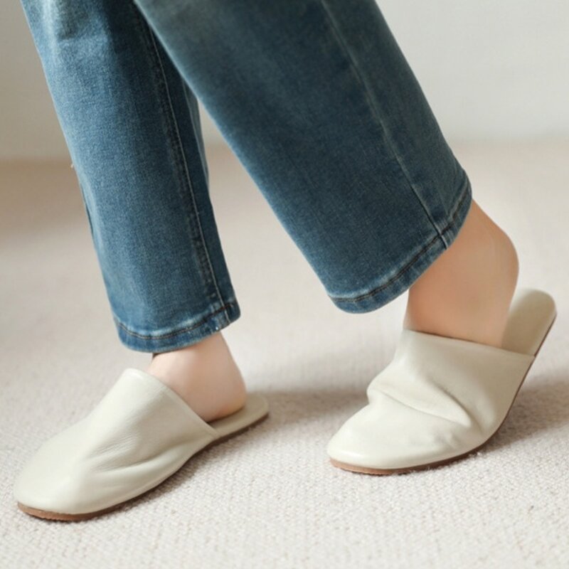 House Slippers Manufacturer - OEM/ODM 2025 New Winter Flat Sheepskin with Fur