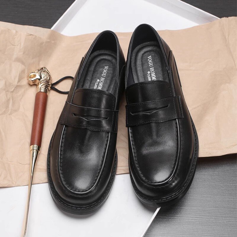 Men's Loafers Manufacturer - OEM/ODM Genuine Leather Casual Dress Slip-On
