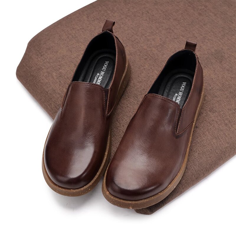 Men's Loafers Manufacturer - OEM/ODM GENUINE LEATHER Dress Slip-On Shoes