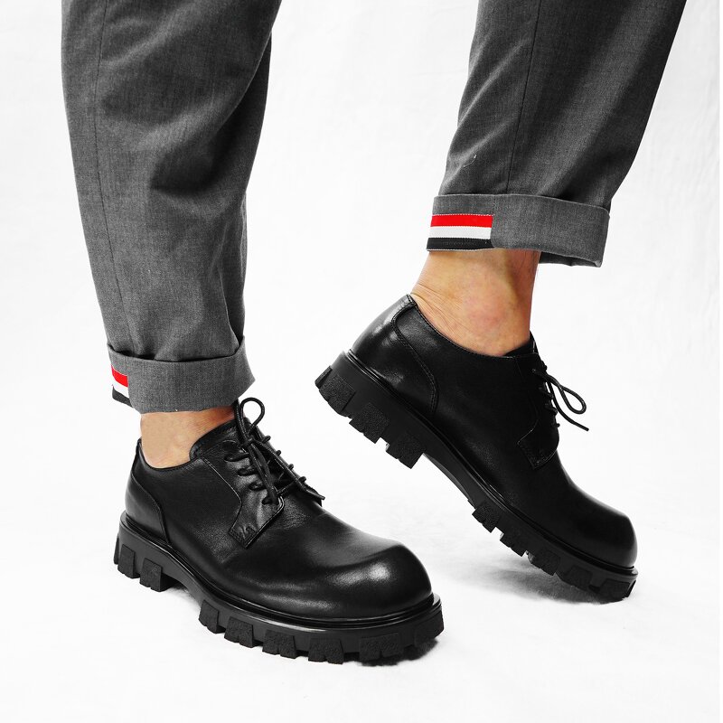 Derby Shoes Manufacturer - OEM/ODM Genuine Cowhide Leather Men's Dress