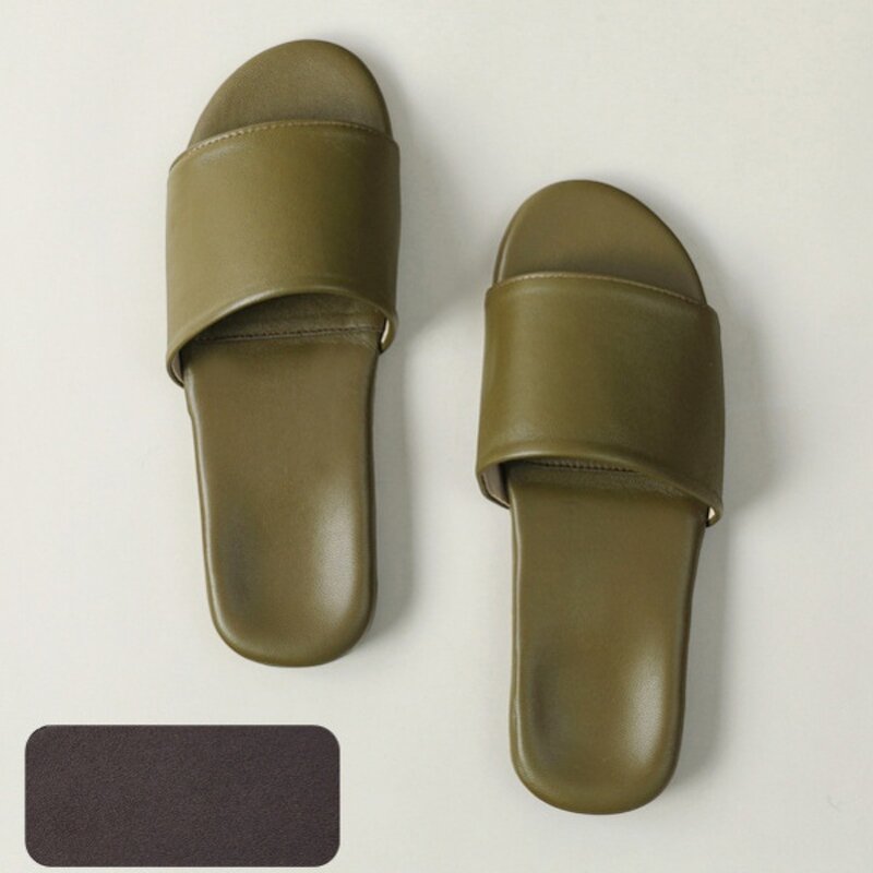 House Slippers Manufacturer - OEM/ODM 2025 New Winter Flat Sheepskin Cozy