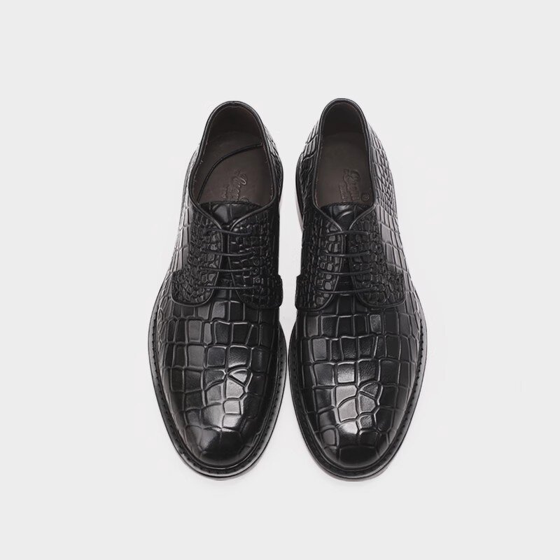 Derby Shoes Manufacturer - OEM/ODM Genuine Cowhide Leather Dress Platform