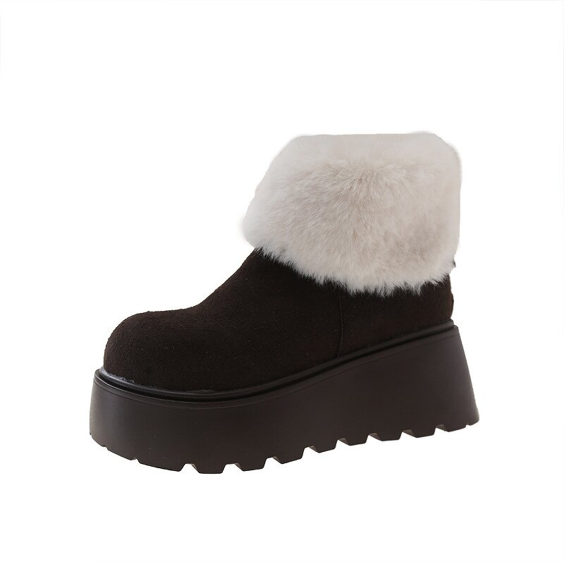 Women's Snow Boots Manufacturer - OEM Custom Winter Warm Plush Thick Sole