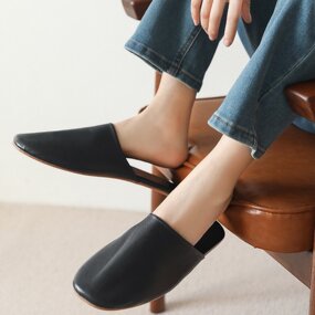 House Slippers Manufacturer - OEM/ODM 2025 New Winter Flat Sheepskin with Fur