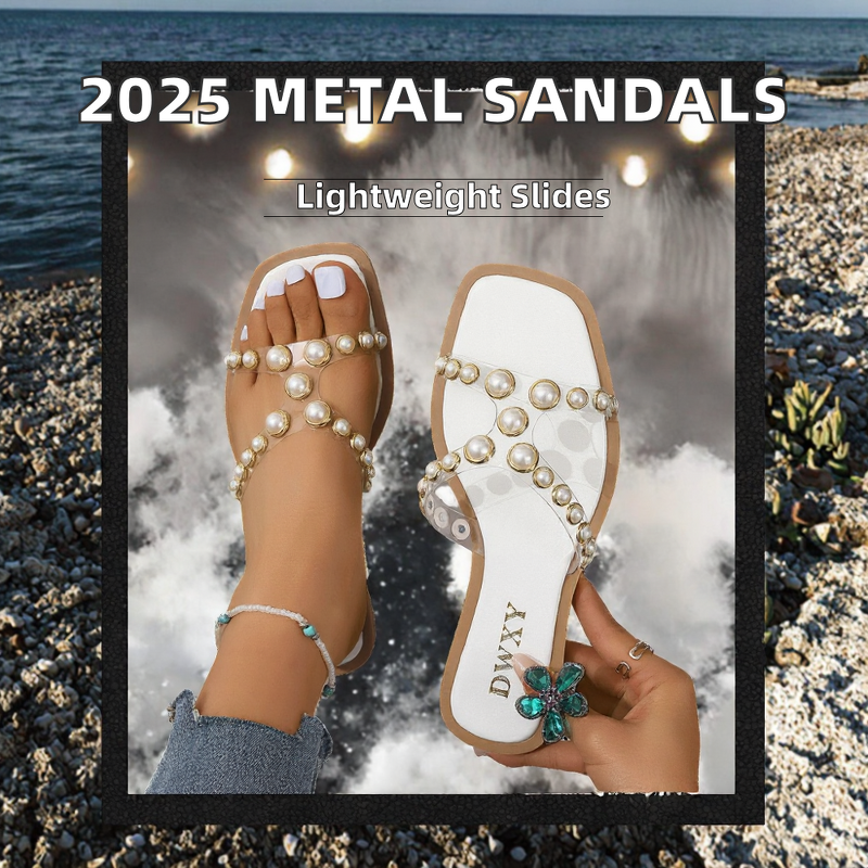 Wedges Sandals Manufacturer - OEM/ODM 2025 European Style Chunky PU Beach