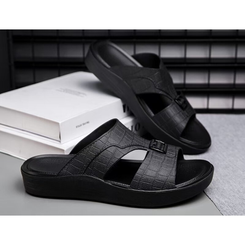 Leather Sandals Manufacturer - OEM/ODM 2025 Trendy Cow Leather Arabic Inspired