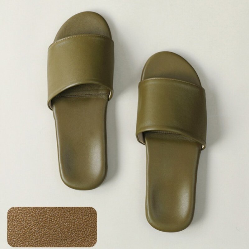 House Slippers Manufacturer - OEM/ODM 2025 New Winter Flat Sheepskin Cozy
