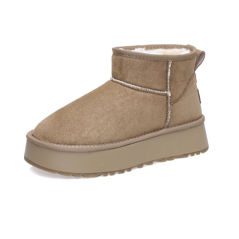 Women's Snow Boots Manufacturer - OEM Custom Winter Warm Plush Thick Sole