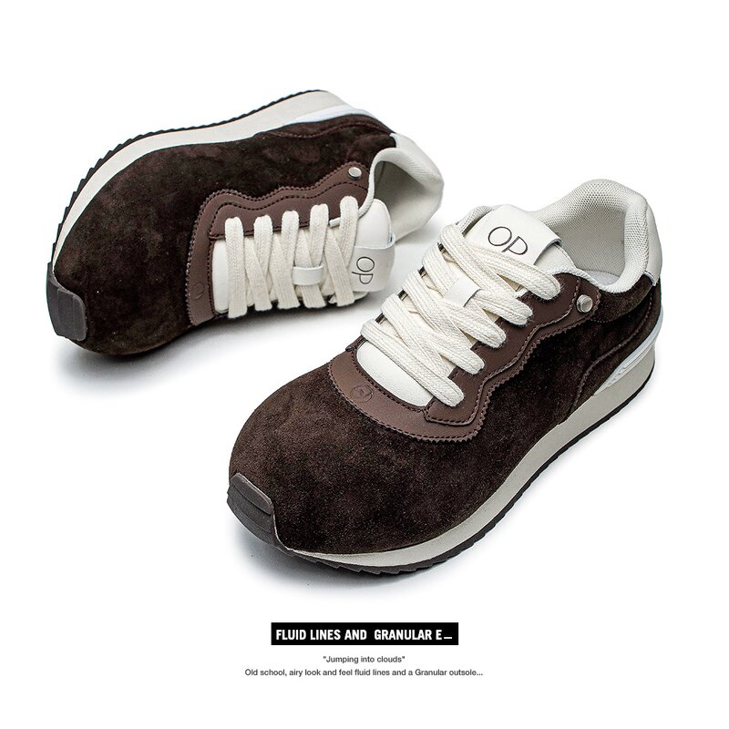 Skate Shoes Manufacturer - OEM/ODM 2025 New Trendy Chunky Casual White