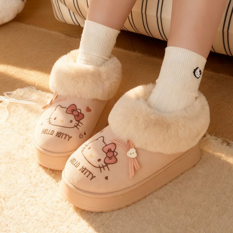 Women's Snow Boots Manufacturer - OEM Custom Winter Warm Plush Thick Sole