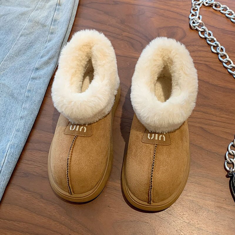 Women's Snow Boots Manufacturer - OEM Custom Winter Warm Plush Thick Sole