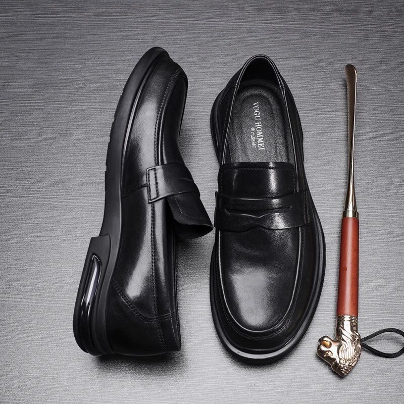 Men's Loafers Manufacturer - OEM/ODM GENUINE LEATHER Dress Slip-On Shoes