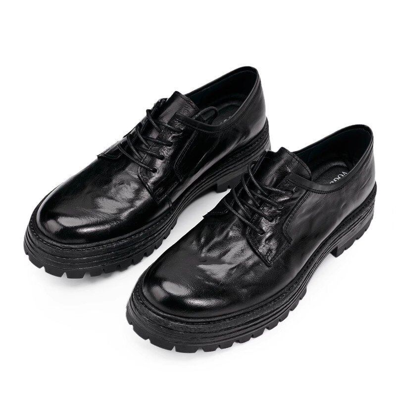Leather Derby Shoes Manufacturer - OEM/ODM Genuine Cowhide Lace up Dress