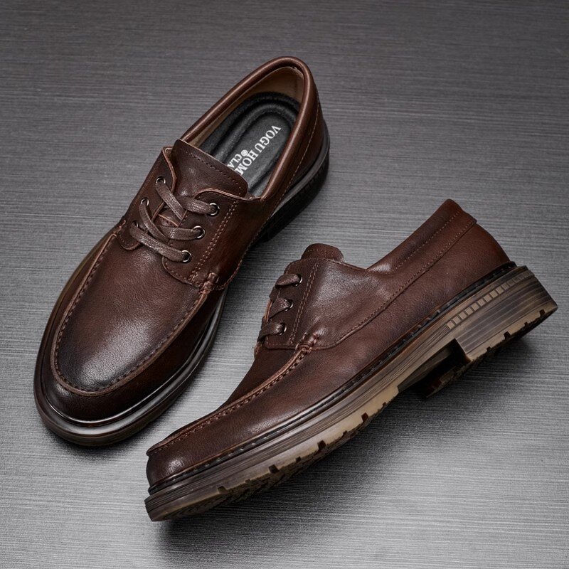 Oxford Shoes Manufacturer - OEM/ODM Men's Genuine Cowhide Leather Office