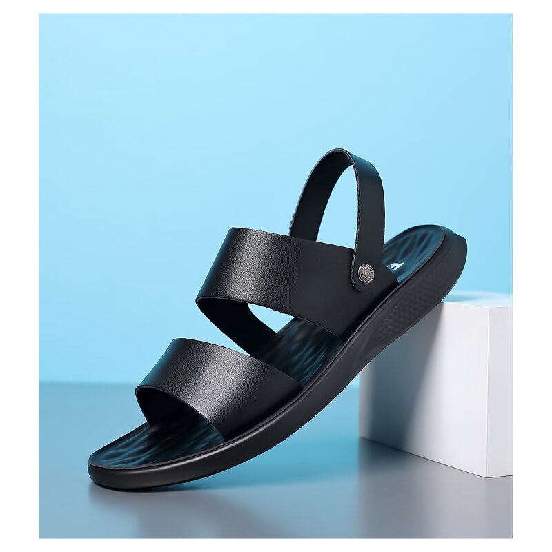 Men's Sandals Manufacturer - OEM/ODM 2025 Trendy Casual Cow Breathable Outdoor