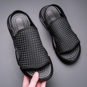 Leather Sandals Manufacturer - OEM/ODM 2025 Trendy Casual Arabic Style Dubai