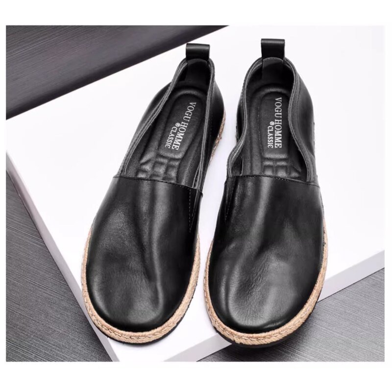 Men's Loafers Manufacturer - OEM/ODM Genuine Suede Leather Dress Slip-On