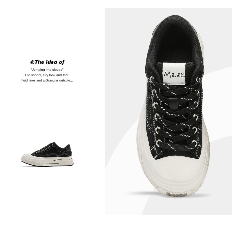 Canvas Shoes Manufacturer - OEM/ODM 2025 New Canvas Trendy Platform Chunky