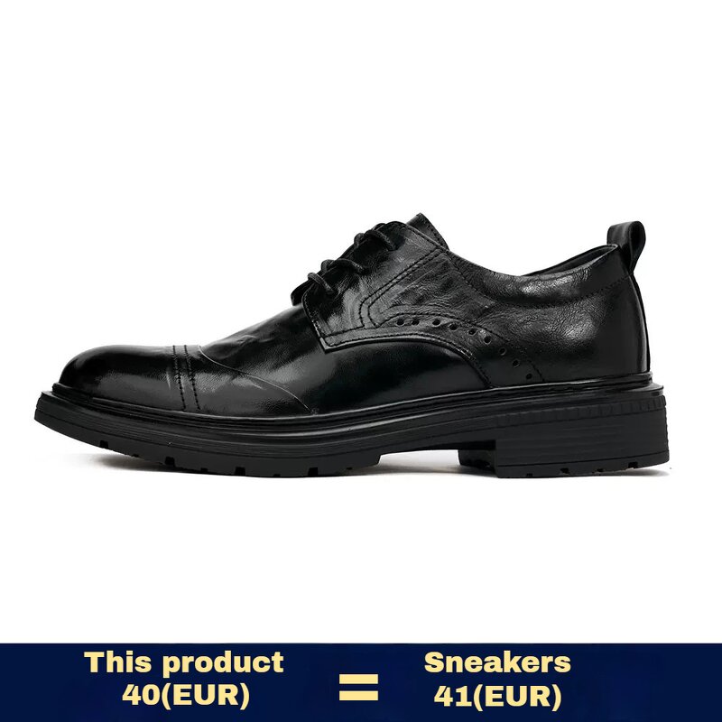Derby Shoes Manufacturer - OEM/ODM Genuine Cowhide Leather Men's Dress