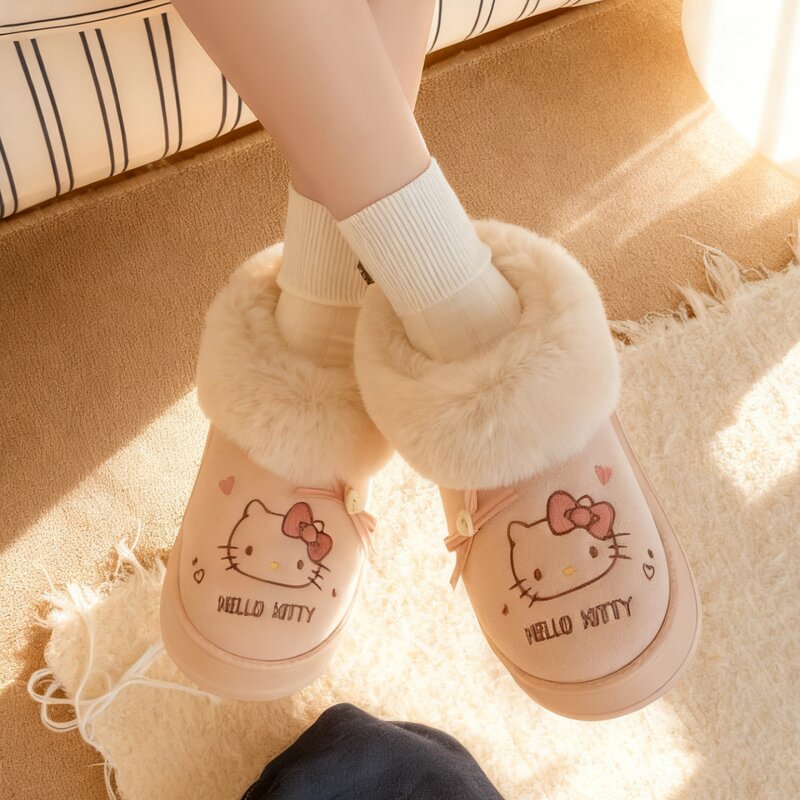 Women's Snow Boots Manufacturer - OEM Custom Winter Warm Plush Thick Sole