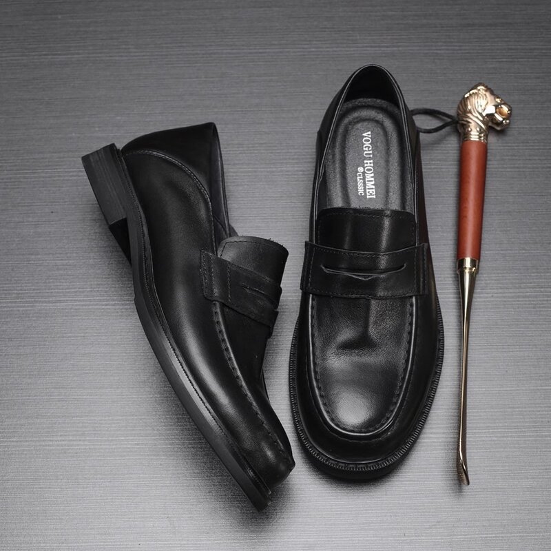 Men's Loafers Manufacturer - OEM/ODM Genuine Leather Casual Dress Slip-On