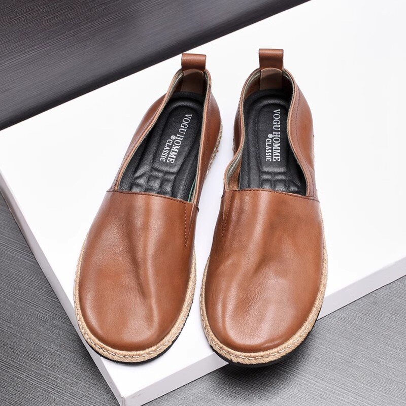 Men's Loafers Manufacturer - OEM/ODM Genuine Suede Leather Dress Slip-On