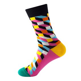 Cotton Socks Manufacturer - OEM/ODM High Quality Business Jacquard Custom