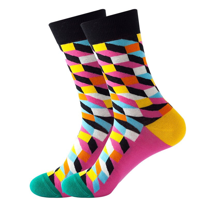 Cotton Socks Manufacturer - OEM/ODM High Quality Business Jacquard Custom