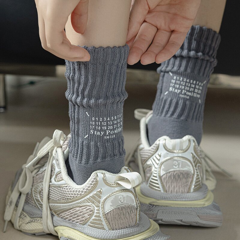 Women's Crew Socks Manufacturer - OEM Custom New Design Pure Cotton