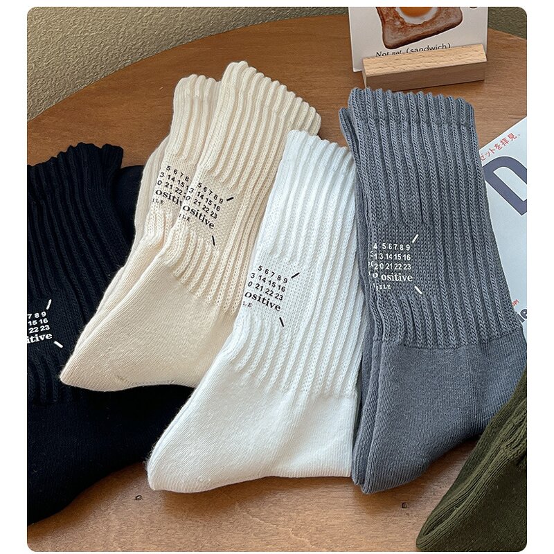 Women's Crew Socks Manufacturer - OEM Custom New Design Pure Cotton