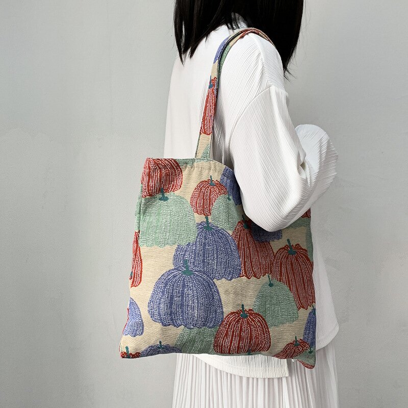 Canvas Bag Manufacturer - OEM/ODM New Style Solid Doodle Shoulder Bag