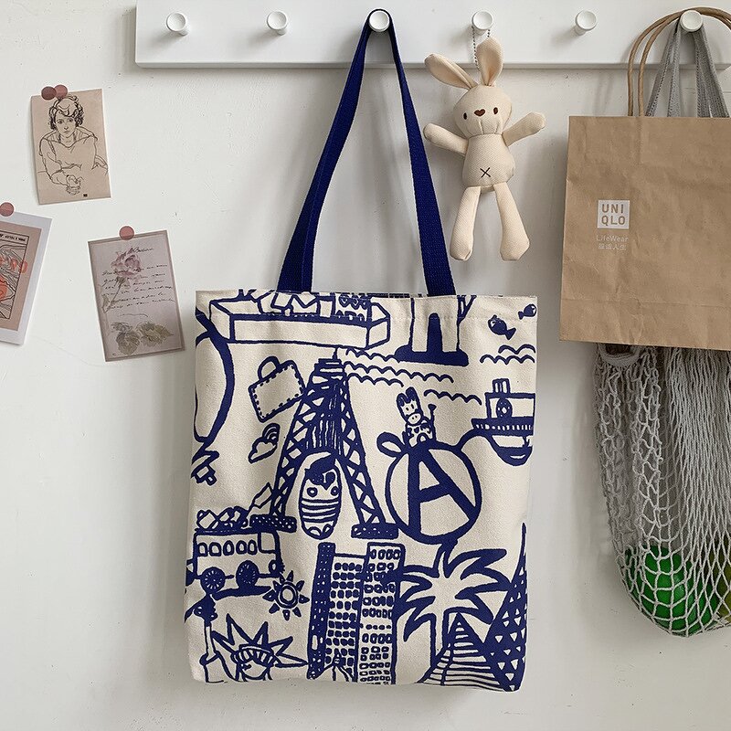 Canvas Bag Manufacturer - OEM Custom New Style Cotton Shopping Large