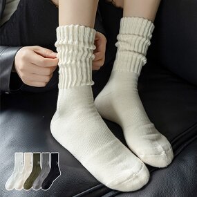 Women's Crew Socks Manufacturer - OEM Custom New Design Pure Cotton