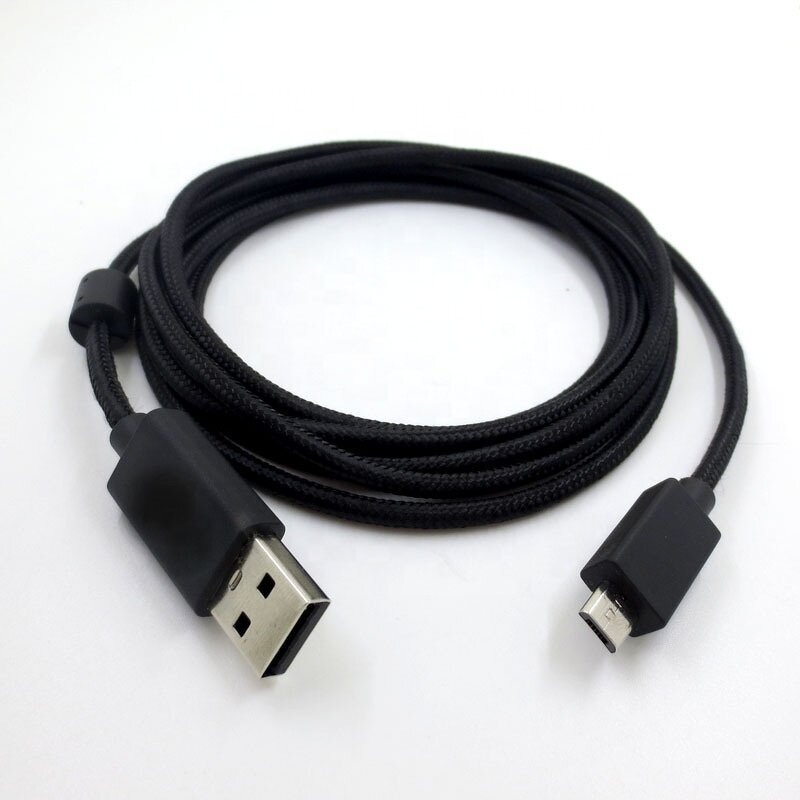 Logitech G635 USB Cable Supplier - Nylon Braided Replacement Charging Cable