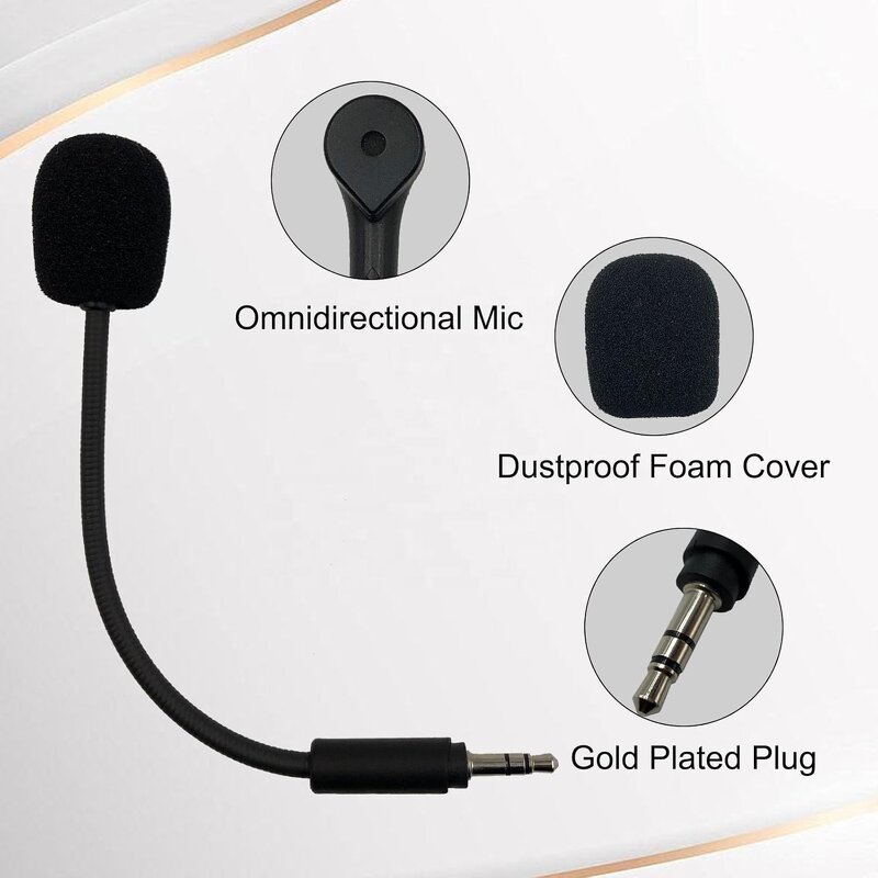 Logitech G735 Microphone Manufacturer - Replacement Mic for Headphone Repair