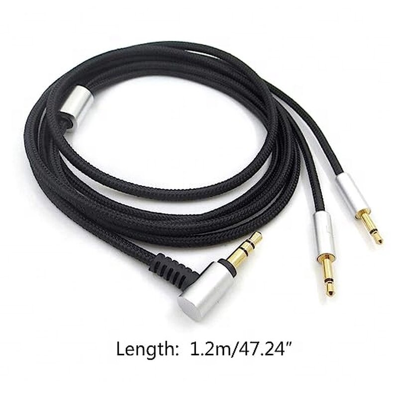 Sennheiser HD202 Audio Cable Supplier - Replacement Gold Plated Stereo Cable