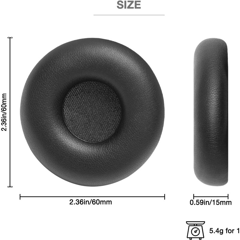 Microsoft Wireless Headphones Earpads Supplier - Eco-Friendly Protein Leather Replacement