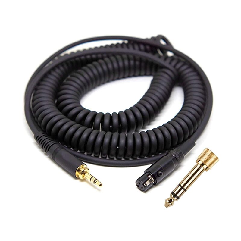 AKG K701 Audio Cable Manufacturer - Replacement Coiled Spring Cable Gold Plated