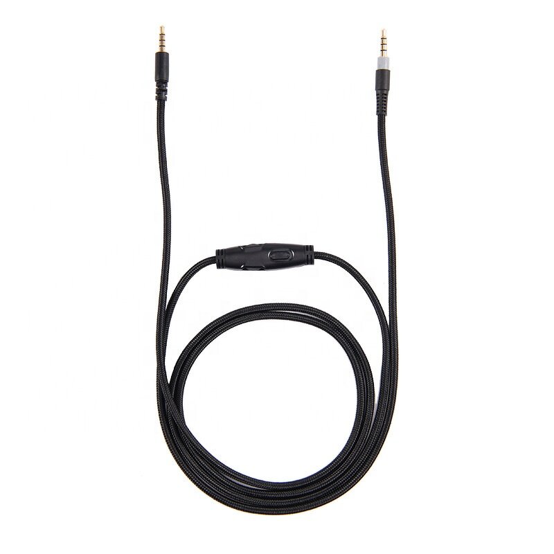 Hyperx Cloud Alpha Audio Cable Supplier - Replacement 3.5mm Cable with Mute Control