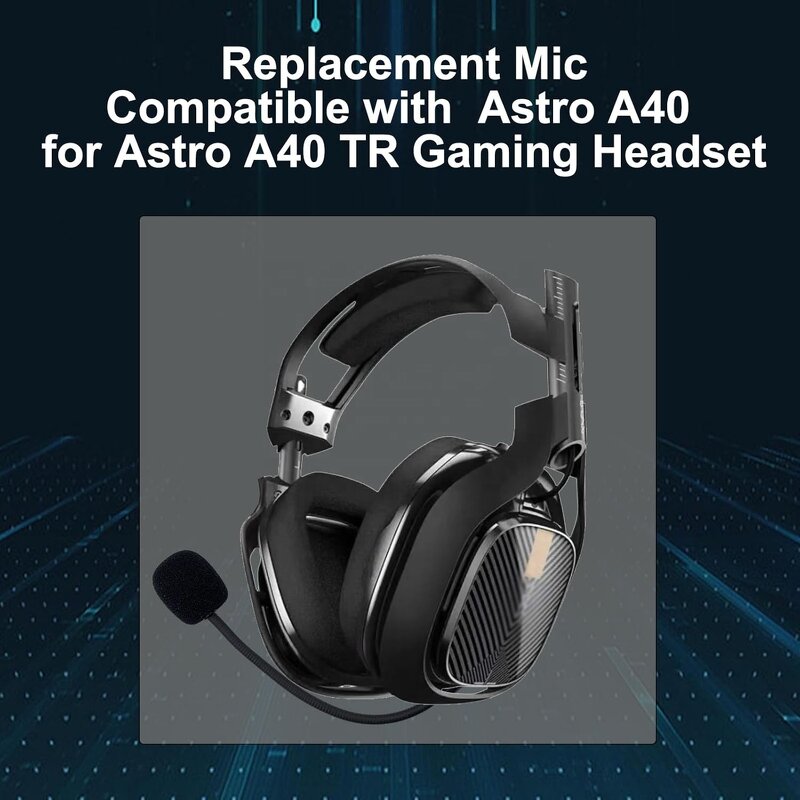 Logitech Astro A40 Microphone Manufacturer - Replacement Mic for Headphone Repair