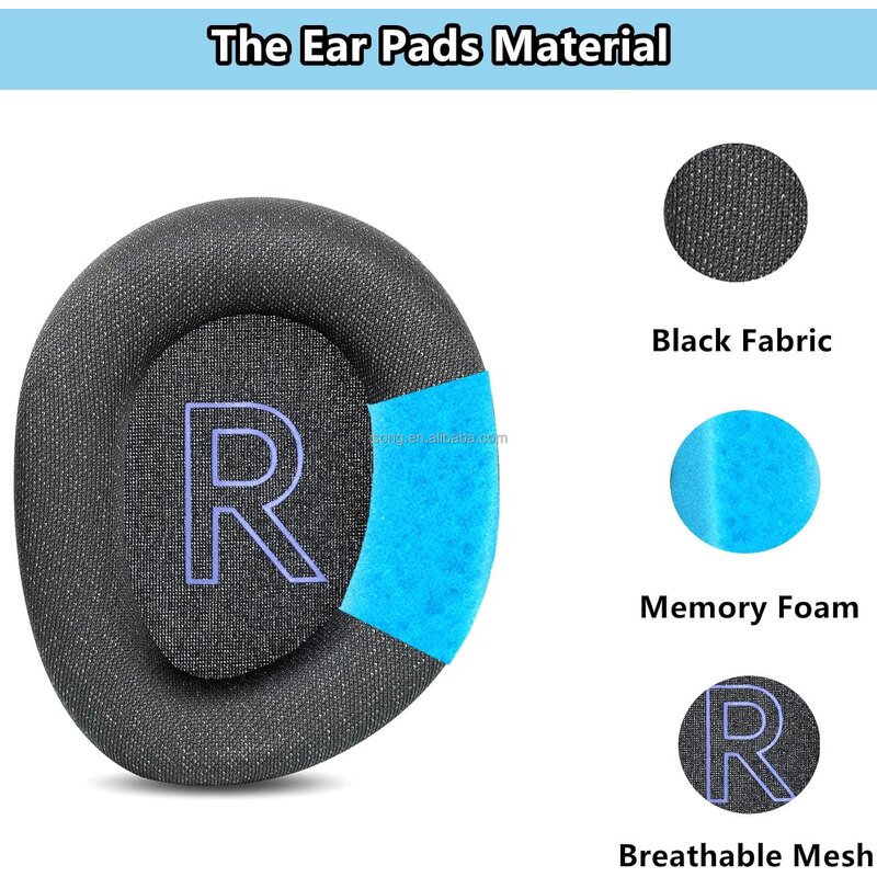 Logitech G522 Earpads Supplier - Replacement Mesh Cloth Ear Cushions