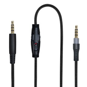 Hyperx Cloud Alpha Audio Cable Supplier - Replacement 3.5mm Cable with Mute Control