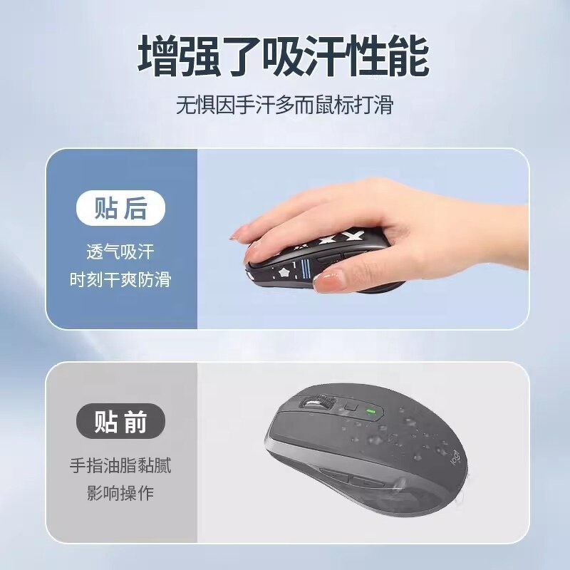 Logitech MX Anywhere 2S Sticker Manufacturer - Anti Slip Sticker Full Pack