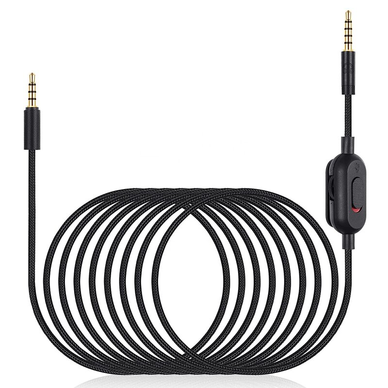 Logitech G233 Audio Cable Factory - Replacement Cable with Volume Control