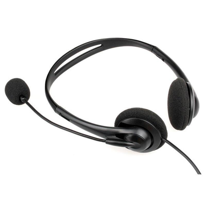 USB Telephone Headset Factory - Binaural Call Center with Mic & Volume Control