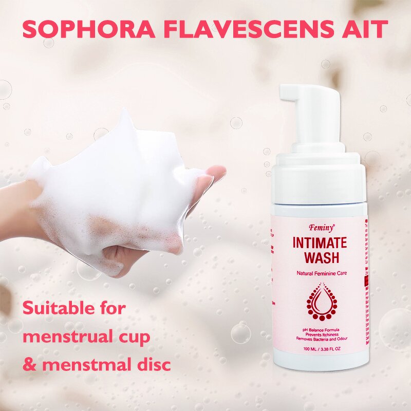 Menstrual Cup Foam Wash Manufacturer - OEM/ODM 100Ml 100% Natural Herbal