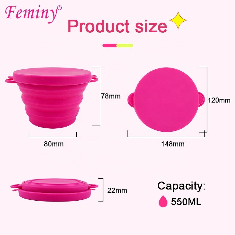 Menstrual Cup Holder Manufacturer - OEM/ODM Bigger Foldable Collapsible Case