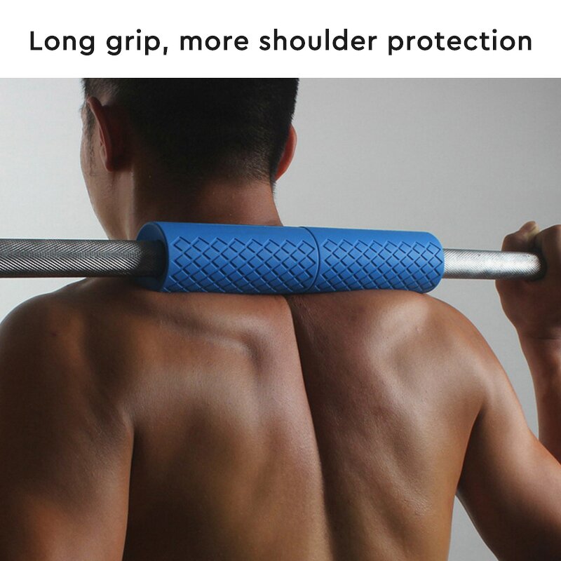 Barbell Grips Manufacturer - OEM/ODM 2pcs/set Non-slip Silicone Protective